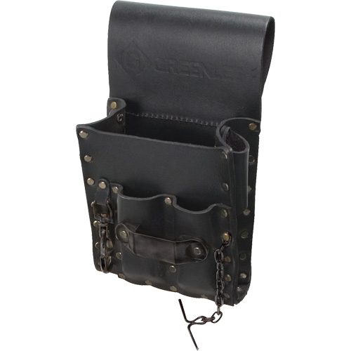 Tool Belt Pouch, Multiple Tool Holder, Leather, 5 Pockets Cam Industrial