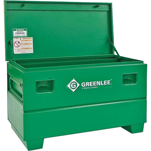 Coffre de rangement sans plateau, 32" la, 1 tiroirs, Vert Cam Industrial
