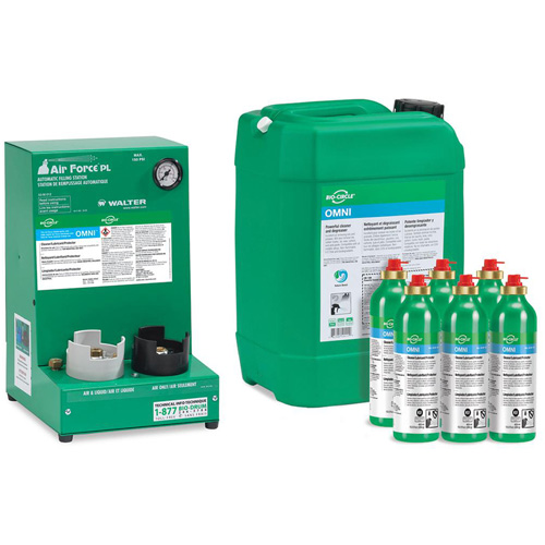 Trousse de d&eacute;marrage Air Force AF-OMNI, Cruche Cam Industrial