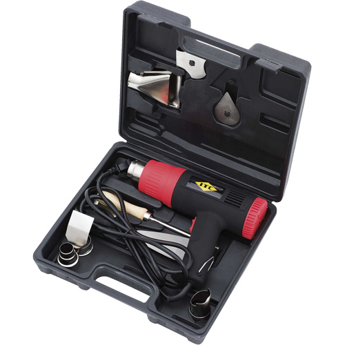 SPT270 10-Piece Heat Gun Kit, 2 Speed, 700°F - 925°F (375°C - 495°C) Cam Industrial
