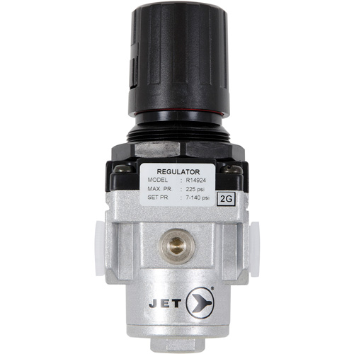 R&eacute;gulateur de d&eacute;bit dair interm&eacute;diaire, 3/8" NPT, PSI max. de 220 PSI, Canalisation Cam Industrial