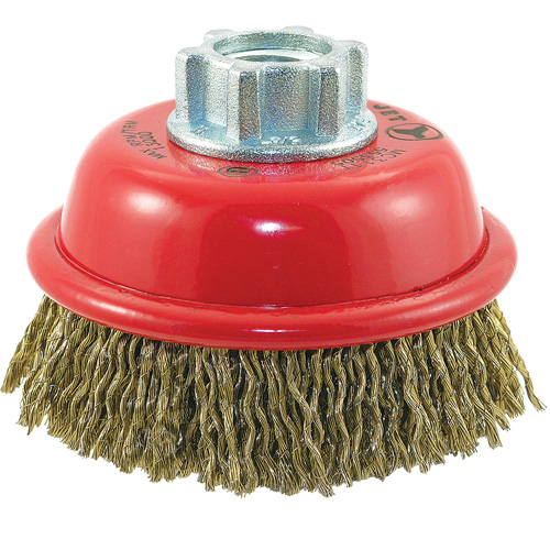 MAXI-CRIMPED Premium Crimped Wire Cup Brush Cam Industrial