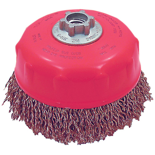 MAXI-CRIMPED Premium Crimped Wire Cup Brush Cam Industrial