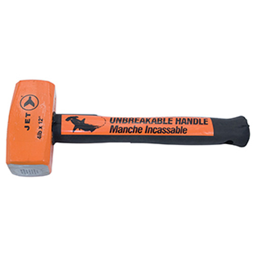 Masse &agrave; manche indestructible, 4 lb, 12", Prise Acier tubulaire Cam Industrial