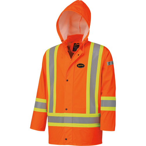5892 Veste FR imperm&eacute;able haute visibilit&eacute;, 2T-Grand, Orange haute visibilit&eacute; Cam Industrial