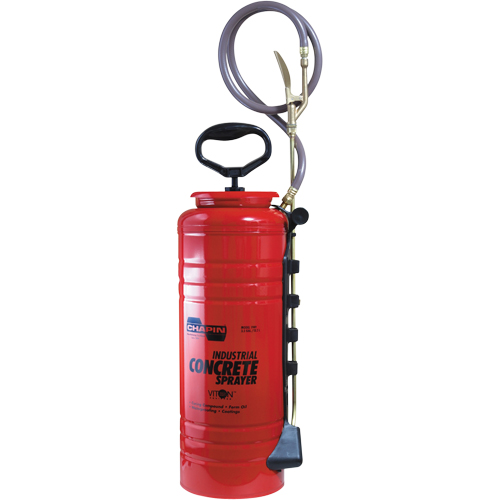 Curing Compound Sprayers, 3.5 gal. (13.25 L), Steel, 24" Wand Cam Industrial