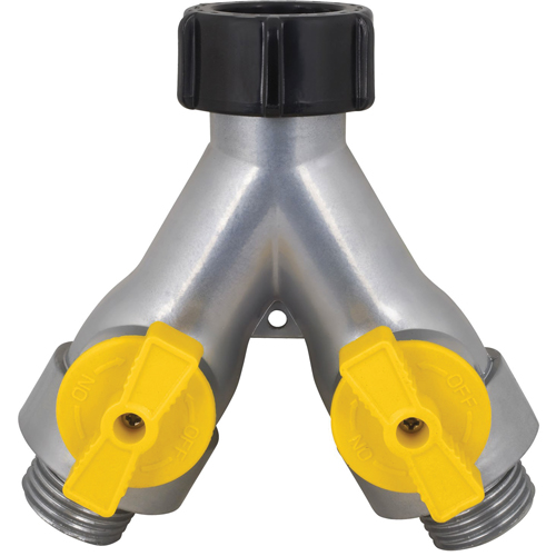HiFlo Metal Hose 2-Way "Y" Connectors Cam Industrial