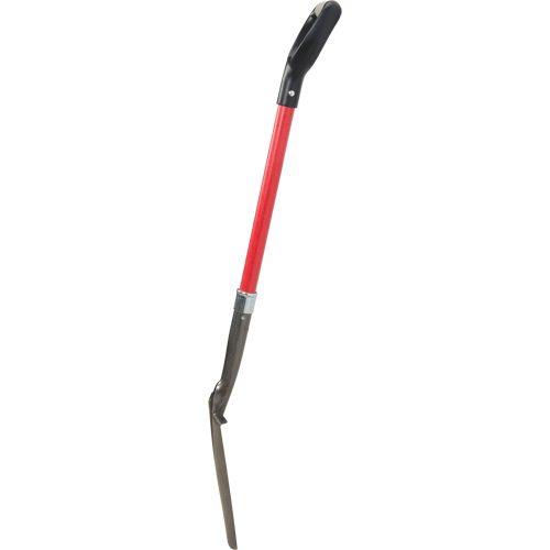 Heavy-Duty Shovels, Fibreglass, Carbon Steel Blade, D-Grip Handle, 30-1/2" Long Cam Industrial