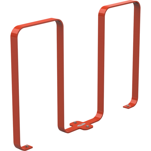 The Linguini Bike Racks, Steel, 5 Bike Capacity Cam Industrial