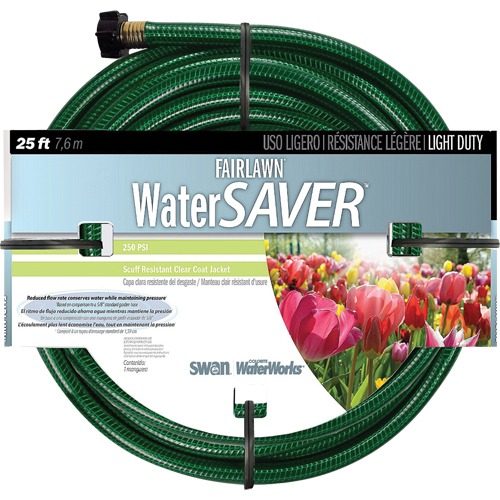 Boyaux d'arrosage pour travaux l&eacute;gers Fairlawn Watersaver , Nylon, 1/2" dia x 25' Cam Industrial