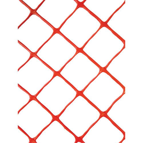 Safety Fence, 50' L x 4' W, Green Cam Industrial