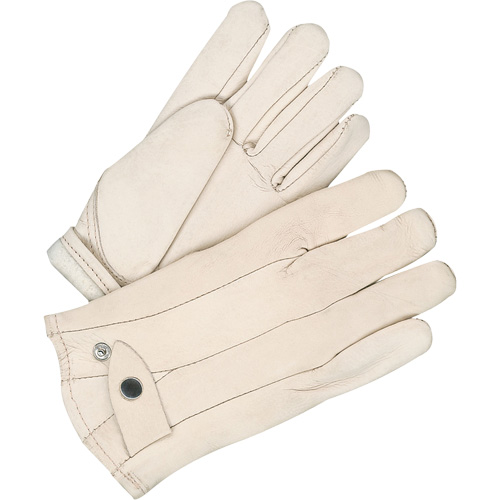 Classic Roper Gloves, 10, Grain Cowhide Palm, Fleece Inner Lining Cam Industrial