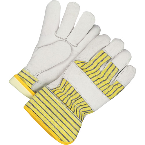 Gants d'ajusteur classiques, Grand, Paume en Cuir fleur de vache, Doublure en Thinsulate Cam Industrial