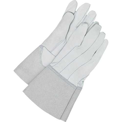 Gander Brand TIG Welder Gloves, Grain Sheepskin, Size Large Cam Industrial