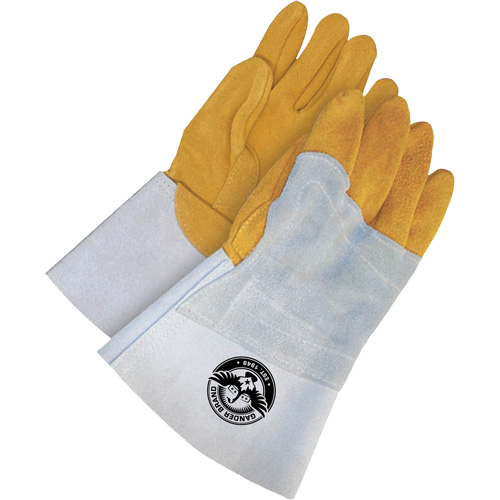 Gander Brand TIG Welder Gloves, Split Deerskin, Size 11 Cam Industrial