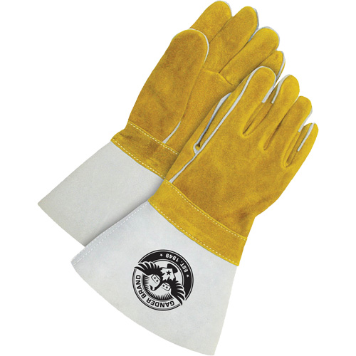 Gants pour soudeur avec poignet de 5", Cuir de vache refendu, Taille Taille unique Cam Industrial