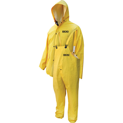 Deny 3-Piece FR Rainwear Suit, 2X-Large, Yellow Cam Industrial