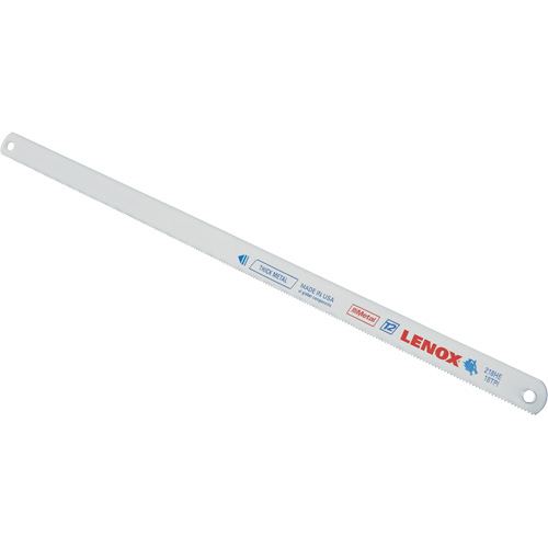 Hacksaw Blades, Bi-Metal, 12" L, 18 TPI Cam Industrial