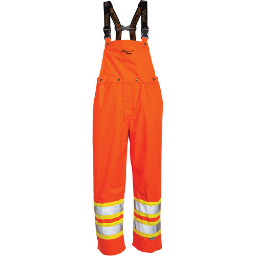 Salopette 300 deniers Journeyman, Polyester, Grand, Orange haute visibilit&eacute; Cam Industrial