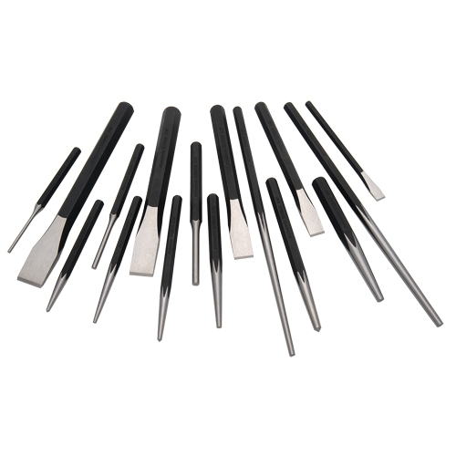 Punch and Chisel Set, 16 Pieces Cam Industrial