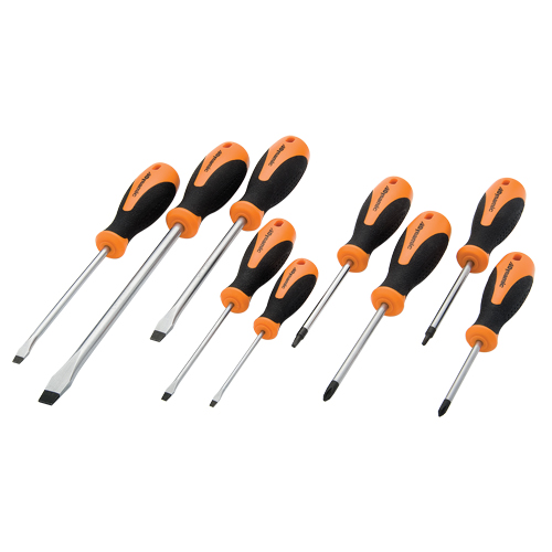 Screwdriver Set, 9 Pcs. Cam Industrial