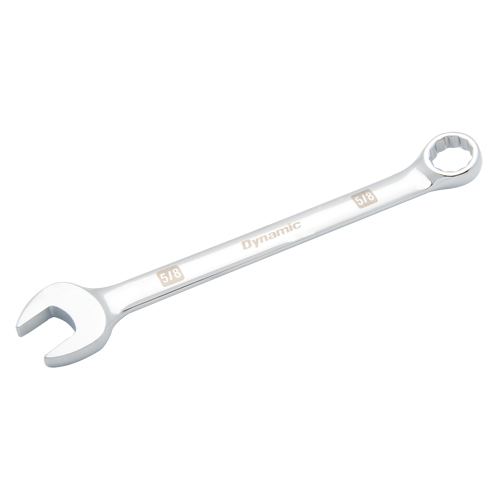 Combination Wrench, 12 Point, 3/8", Chrome Finish Cam Industrial