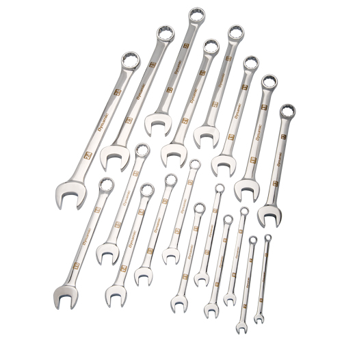 Wrench Set, Combination, 19 Pieces, Metric Cam Industrial