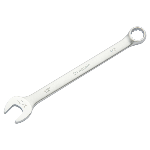 Combination Wrench, 12 Point, 1/4", Chrome Finish Cam Industrial
