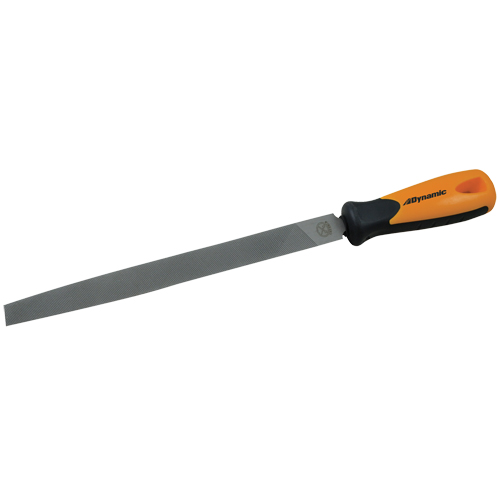 File, Half Round, 10" L, Bastard Cut Cam Industrial