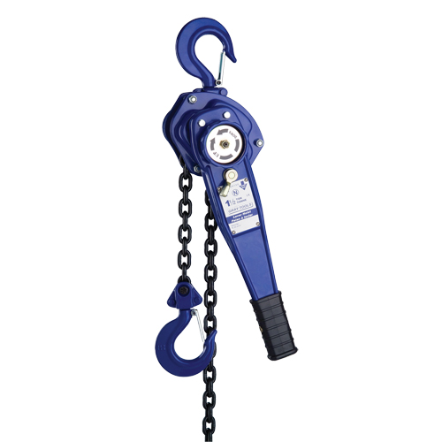 Lever Hoist with 3' Chain, 3' Lift, 500 lbs. (0.25 tons) Capacity Cam Industrial