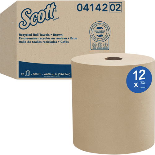 Scott&reg; Universal Hard Roll Towels, 1 Ply, Standard, 800' L Cam Industrial