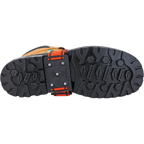 Mid-Sole Ice Cleats, Tungsten Carbide, Stud Traction, One Size Cam Industrial