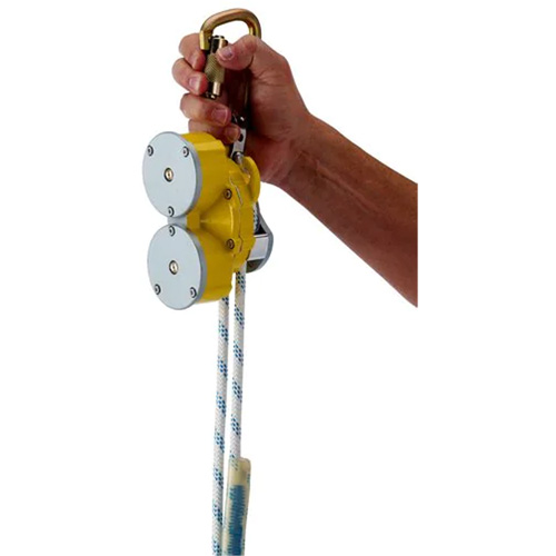 DBI-SALA&reg; Rollgliss R550 Rescue & Descent Device, 100' L, Kernmantle Lifeline Cam Industrial