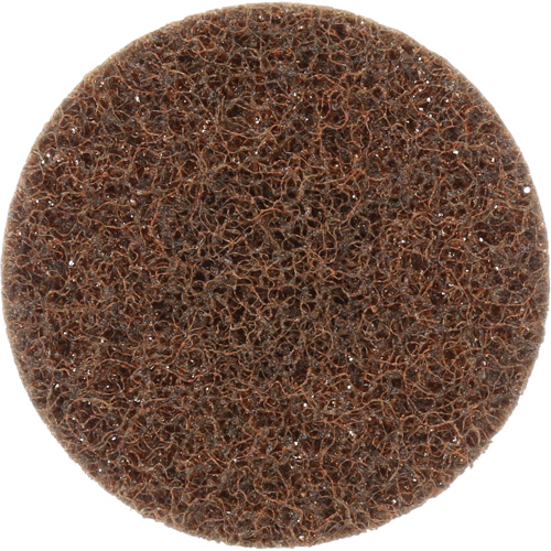 Disque de conditionnement de surface SC-DR Roloc Scotch-Brite, 3" dia., Grain Cors&eacute;, Oxyde d'aluminium Cam Industrial