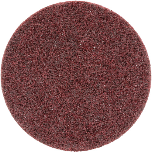 Scotch-Brite Roloc Surface Conditioning Disc, SC-DR, 4" Dia., Medium Grit, Aluminum Oxide Cam Industrial