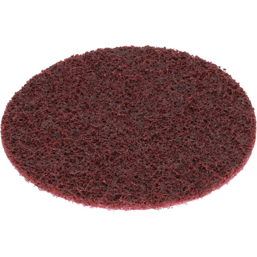 Scotch-Brite Surface Conditioning Disc, SC-DH, 4" Dia., Medium Grit, Aluminum Oxide Cam Industrial