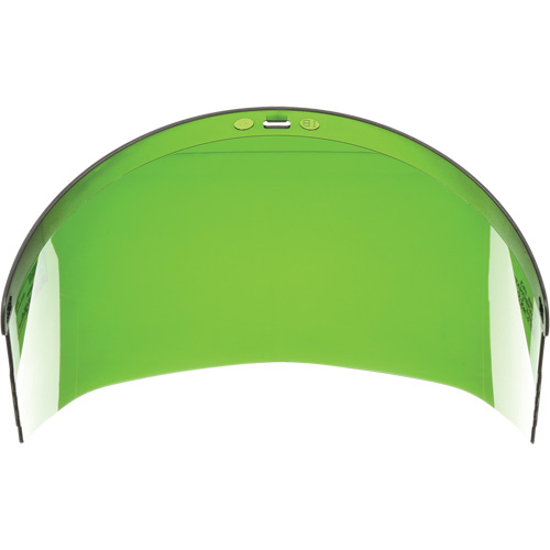 &eacute;cran facial, Polycarbonate, Teinte Vert Cam Industrial