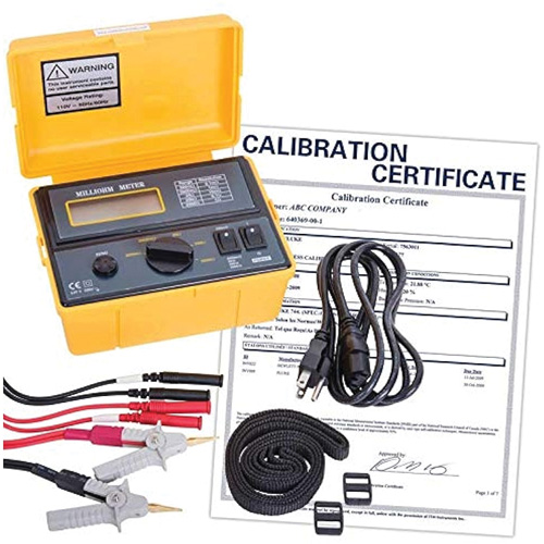 110 V Milli-Ohmmeter with ISO Certificate Cam Industrial