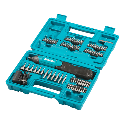 Cordless Screwdriver Set Kit, 1/4", 3.6V, 6 Nm Max. Torque, Lithium-Ion Battery Cam Industrial