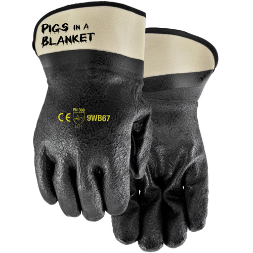 Gants enduits Pigs in a Blanket, Taille unique, R&ecirc;vetement PVC/Nitrile Cam Industrial