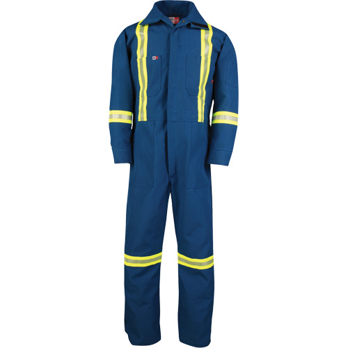 Dupont Nomex&reg; IIIA Deluxe Coveralls, Size 3X-Large (Tall), Royal Blue, 6 cal/cm² Cam Industrial
