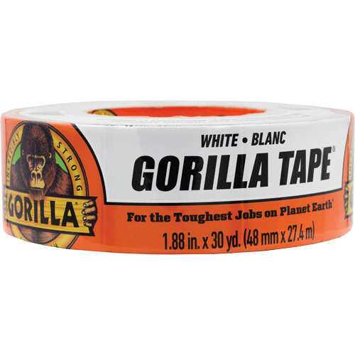 Duct Tape, 17 mils, White, 48 mm (2") x 27.43 m (90') Cam Industrial