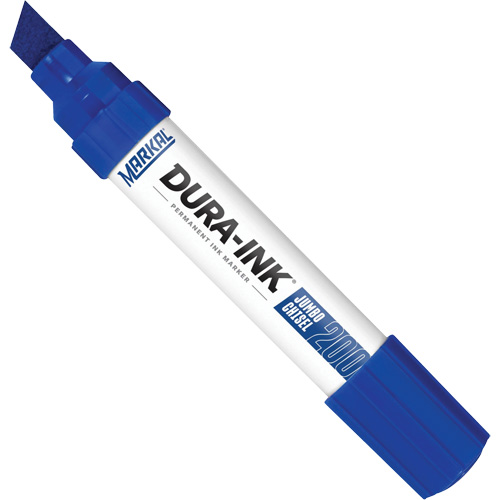 Marqueur Dura-Ink 200, Bleu, Pointe Ciseau Cam Industrial