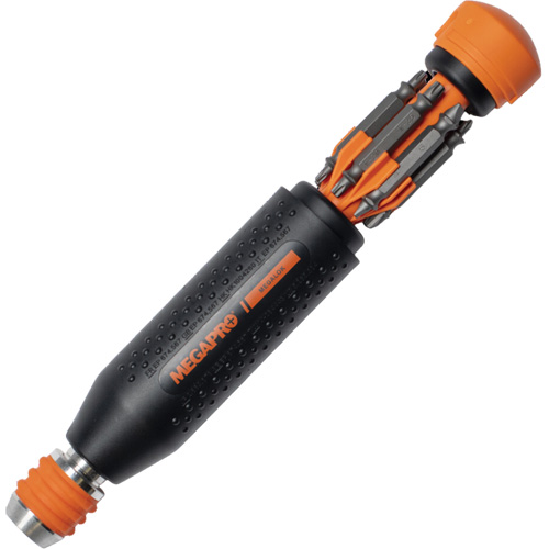 Tournevis multi embouts Original MEGALOK 15-en-1, 6-3/10" lo, Prise Textur&eacute; Cam Industrial