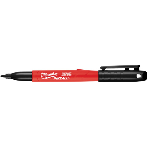 Inkzall Marker, Black, Fine Tip Cam Industrial