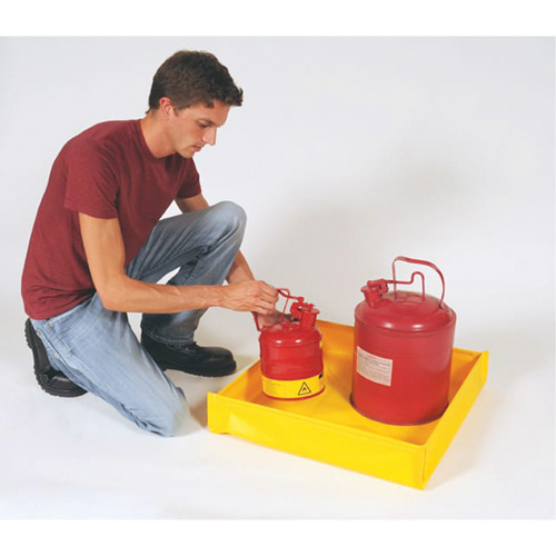 Flexible Ultra-Utility Tray, 12" lo x 12" la x 4,8" h, Cap. de d&eacute;versement 1,5 gal. US Cam Industrial