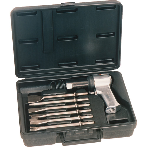 Super Duty Air Hammer Kit, 3 CFM, 1/4" NPT, 3000 BPM, 3/4" x 2-9/32" (19.05mm x 57.94mm) Cam Industrial