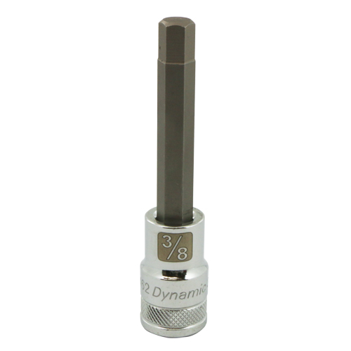 Longue douille &agrave; embout SAE, 3/8" x 3,94" lo, Prise 1/2" Cam Industrial