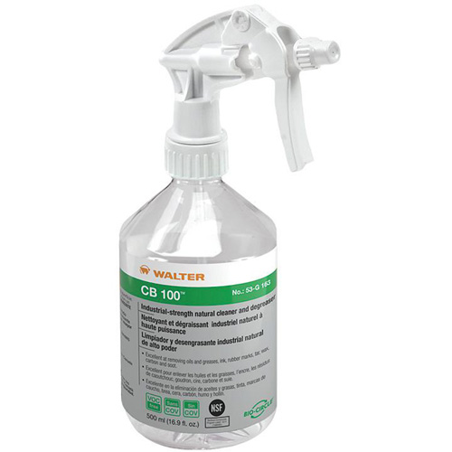 Pulv&eacute;risateur &agrave; main reremplissable pour CB 100, Ronde, 500 ml, Plastique Cam Industrial