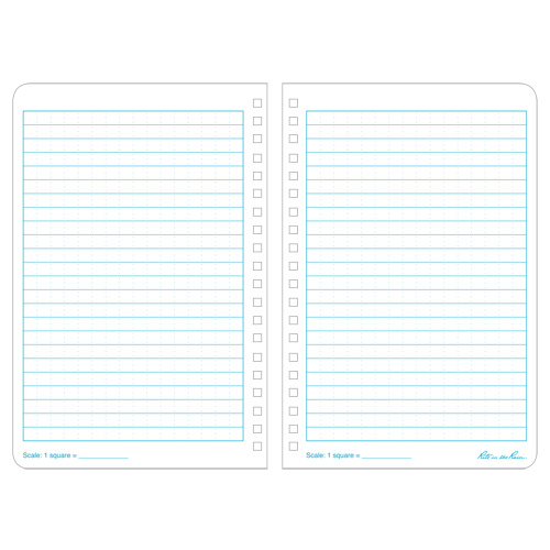 Side-Spiral Notebook, Soft Cover, Yellow, 64 Pages, 4-5/8" W x 7" L Cam Industrial